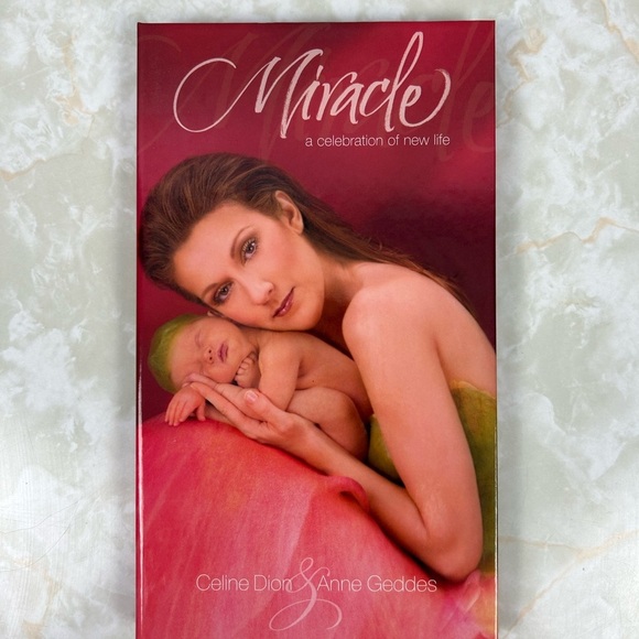 Céline Dion & Anne Geddes-Celebration of a New Life Miracle Book, CD/DVD set - Picture 1 of 5
